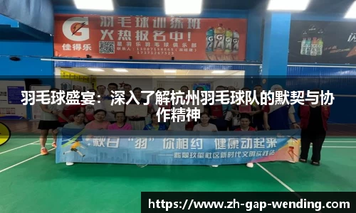 羽毛球盛宴：深入了解杭州羽毛球队的默契与协作精神